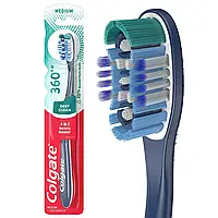 Зубная щетка Colgate 360 "Whole Mouth Clean", средняя жесткость (1шт.)