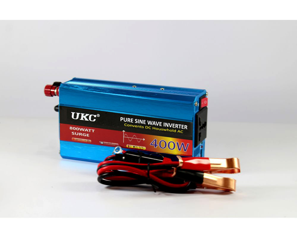 Перетворювач з чистою синусоїдою AC/DC 12v 400W