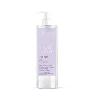 Мікро-відлущуючий гель для вмивання обличчя з AHA + PHA кислотами Bielenda Good Skin Acid Peel Micro-Exfoliating Face Wash Gel 200
