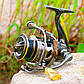Спінінгова котушка CMAN DK 2000 метал ручка, фото 10