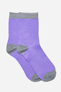 Шкарпетки підліткові для дівчинки бузкового кольору р.32-36 169724P