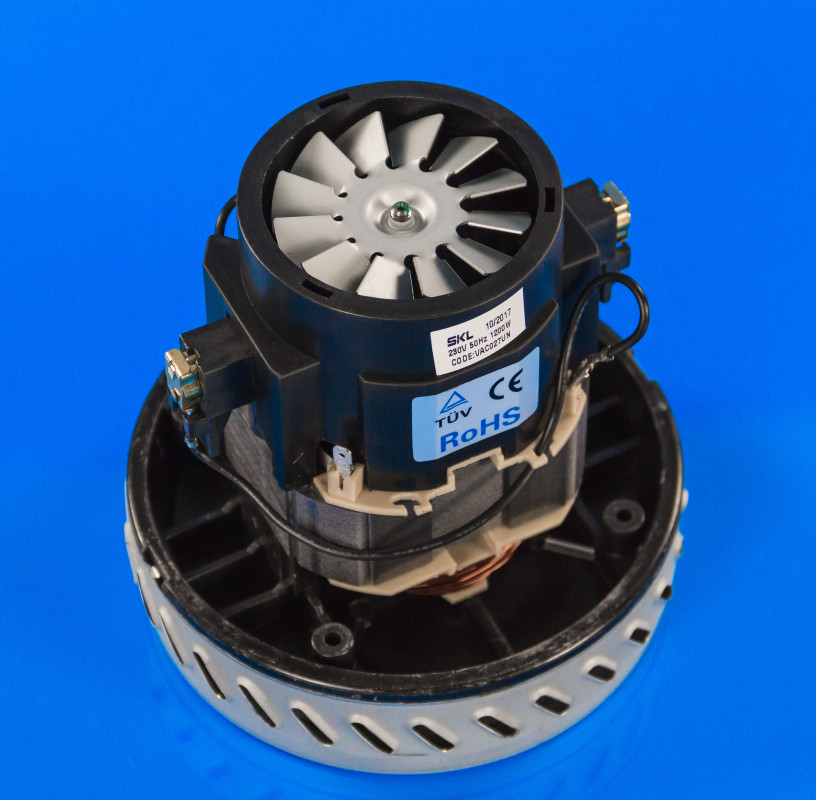 Мотор для моющего пылесоса низкий SKL VAC027UN 1200w 146мм - фото 2 - id-p2053606378