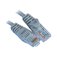 Патч-корд Gear Сat5E UTP 24 AWG 5м сірий