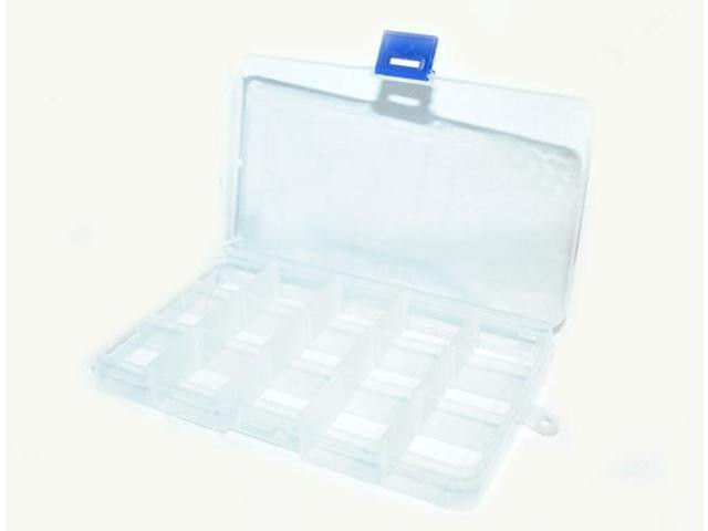 Контейнер на 15 комірок пластиковий із кришкою, фото 1