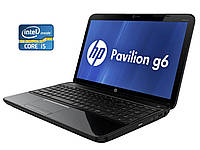 Ноутбук HP Pavilion G6 / 15.6" (1366x768) TN / Intel Core i5-2410M (2 (4) ядра по 2.3 - 2.9 GHz | всё для