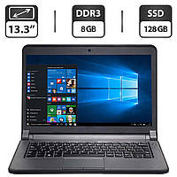 Ноутбук Б-класс Dell Latitude 3340 / 13.3" (1366x768) TN / Intel Core i5-4200U (2 (4) ядра по 1 | всё для