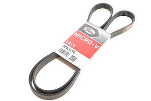 Ремінь приводний Gates 6PK1670 Chrysler 300C; Dodge Charger