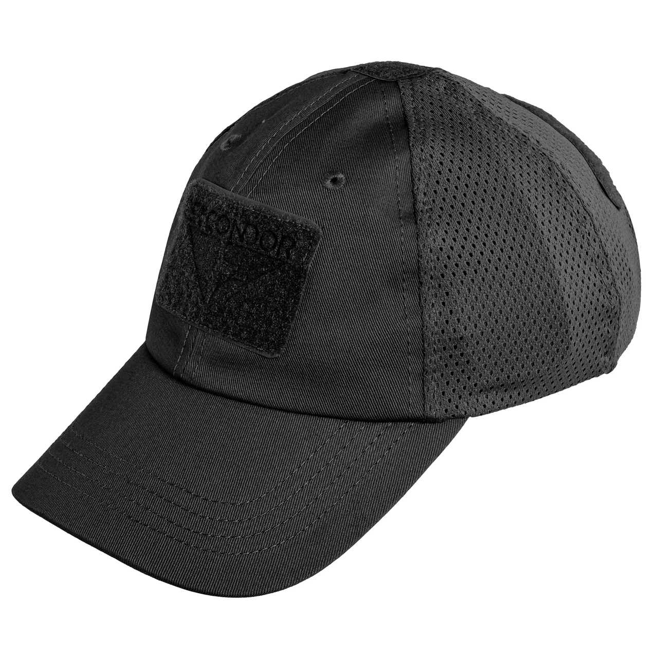 Бейсболка Condor Mesh Tactical Cap - Black - фото 4 - id-p1921358330