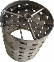 Барабан нержавейка на корморезку Коза-Нова, фото 1