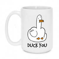 Кружка 420ml Duck you