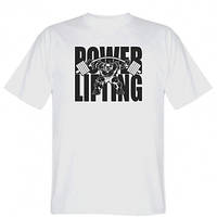 Мужская футболка Powerlifting logo