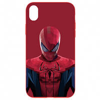 Чехол для iPhone XR Spiderman low poly