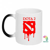 Кружка-хамелеон Dota 2 Logo
