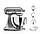 Міксер планетарний KitchenAid Artisan 5KSM95PSEСU 275 Вт сріблястий 4701623, фото 2