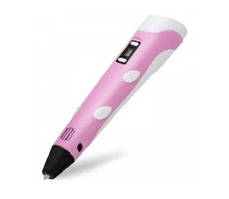 3D Ручка для дітей 3д ручка пром 3d ручка з дисплеєм Рожева 10м пластика