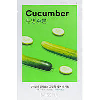 Маска для лица Missha Airy Fit Cucumber Sheet Mask, 19g