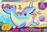 Інтерактивна іграшка райдужний нарвал дельфін furReal Wavy Narwhal Interactive Plush Toy F2604 Hasbro Оригінал, фото 5