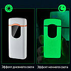 Фосфорна запальничка USB + турбо в подарунковій упаковці US-623W2, фото 2