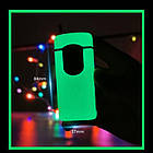 Фосфорна запальничка USB + турбо в подарунковій упаковці US-623W2, фото 4