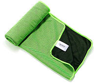 Полотенце для спортзала бамбуковое WK Sport towel WT-TW01 90x30см зеленое