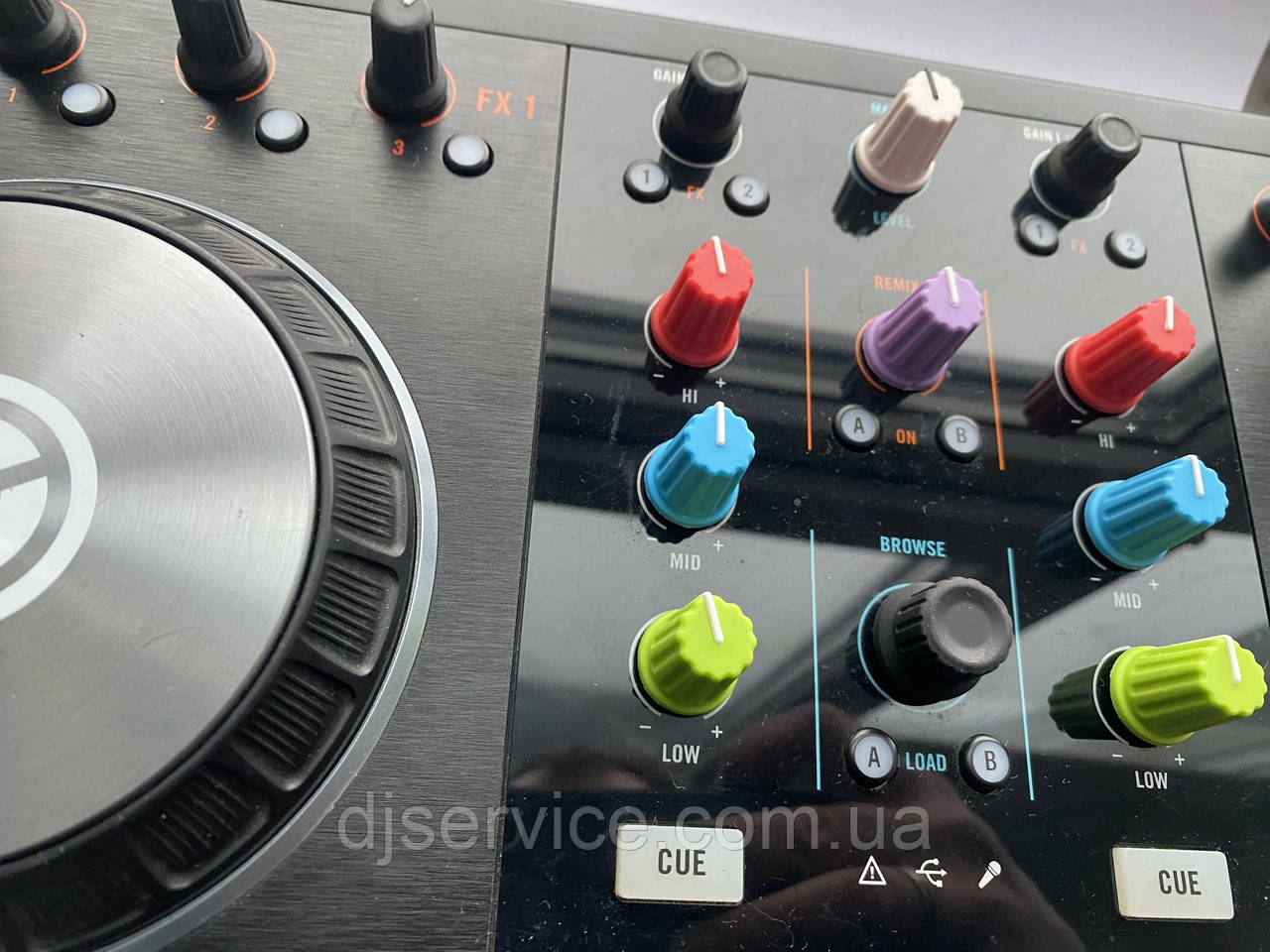 Ручка для Traktor S2mk2 S4mk2 Pioneer DDJ-400 DDJ-800 DDJ-1000 XDJ-RR DDJ-RX DDJ-SX DDJ-SX2 DDJ-SP1 DJM-S7 - фото 4 - id-p2053726895