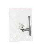 Ключ MASTERTOOL під патрон 13 мм довжина 80 мм чорний 73-2513 DMB, фото 2