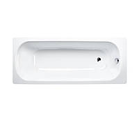 Сталева ванна-вкладиш 160x70 см прямокутна Insana біла без ніг якісна емальована сталь рівна (Гарантія 12 міс)