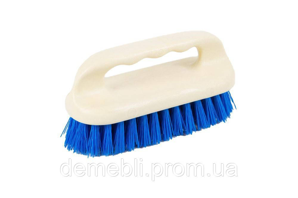 Щітка господарська ручна MASTERTOOL 150х28х60 мм пластиковий каркас із ручкою жорстка 14-6520 DMB, фото 1