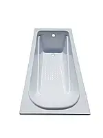Акрилова ванна 150x70х39 см прямокутна Victoria біла без ніг вкладиш якісна рівна (Гарантія 12 міс)
