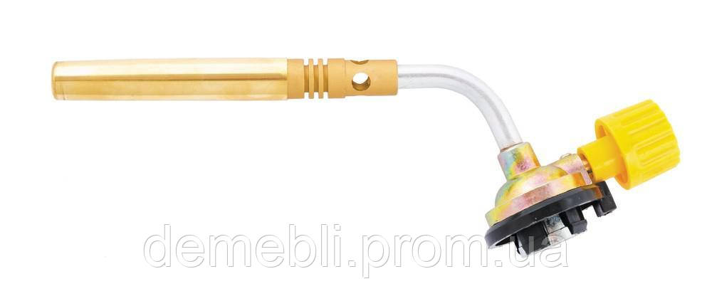 Пальник для газового балона MASTERTOOL "Вогник" Ø14 мм/1300°С подовжене сопло 44-5021  DMB, фото 1