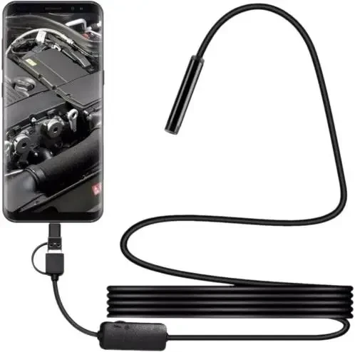 Камера Ендоскоп Android and PC Endoscope гнучка 3.5 метрів 100P YU227