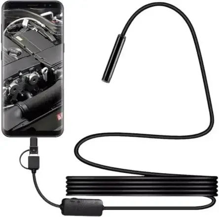 Камера Ендоскоп Android and PC Endoscope гнучка 3.5 метрів 100P YU227, фото 2