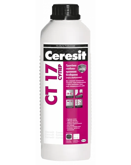 СТ-17 Супер (5 л) Ґрунтовка глибокого проникнення CERESIT