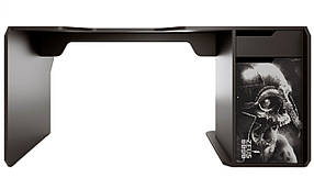 Ігровий стіл Геймерський Varvar 2S каркас ЛДСП Чорний 160х85х76 см (Zeus ТМ)