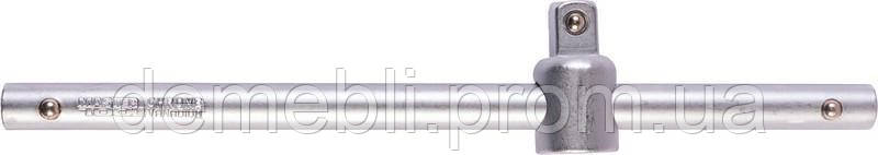 Вороток Т-подібний MASTERTOOL 1/2" 250 мм CRV 78-0226  DMB, фото 1