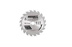 Диск пильний GRANITE для дерева з твердосплавними напайками 180х22.2х20Т адаптер 22.2-20 8400 об/хв 5-18-020