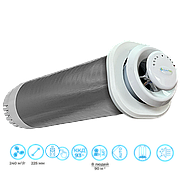 Рекуператор CLIMTEC РД-200+ СТАНДАРТ - для приміщення 90 м2