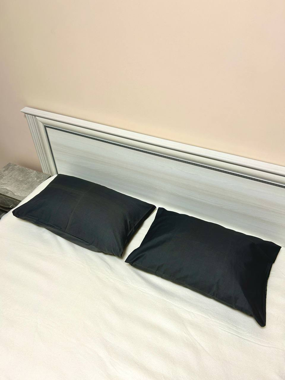 Наволочка (Бязь) "Яскрава. Однотонна" | Графіт | 50х70 від 2х шт, фото 1