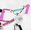 Дитячий велосипед 18" Corso MAXIS CL-18164 рожевий на зріст 105-115 см, фото 3