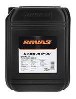 "Rovas STOU 10W-30 Двигатель "20L (канистра полиэтилен.)","208L (бочка метал.)