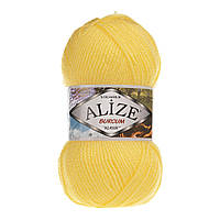 Нитки пряжа для в'язання акрилова дитяча BURCUM KLASIK Буркум Класік від ALIZE Алізе № 216 - мимоза