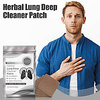 Пластырь для для глубокого очистки легких, травяной пластырь Herbal Lung Deep Cleaner Patch 20шт