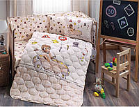 Набор в кроватку с бортиками и одеялом TAC Driver (6 предметов), Ранфорс