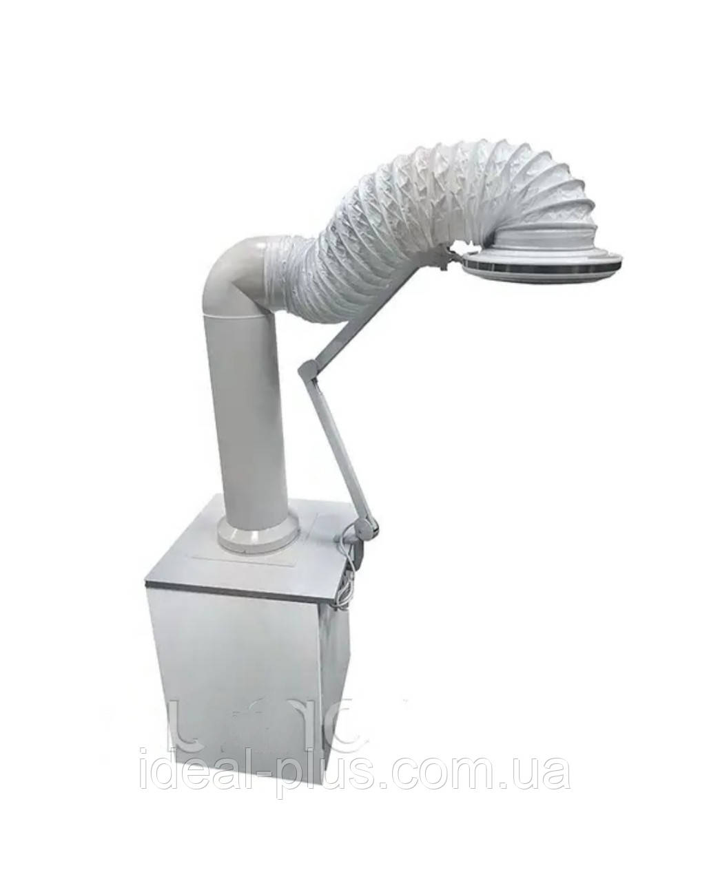 Професійна педикюрна Turbo витяжка педикюру манікюрна з гофрою та LED лампа манікюру витяжка-пилосос, фото 1