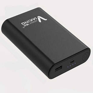 Power bank 50000mAh із сонячною панеллю Viaking N12 Чорний