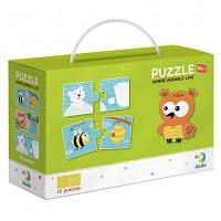 Популярний! Пазл DoDo Звірята та їх Домівки (300117) - Краща якість тільки на Nukleon.com.ua