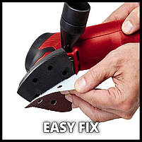 Вібраційна шліфувальна машина (дельта) Einhell TC-DS 20 E, фото 7