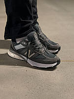 Кроссовки мужские New Balance 990 v5 Grey Кроссовки серые Нью Бэлэнс Мужские серые кроссовки New Balance