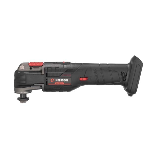 Реноватор INTERTOOL WT-0369 акумуляторний з безщітковим двигуном 20В, 8000-20000об/хв, кут осциляції 3.2° без ЗП та АКБ