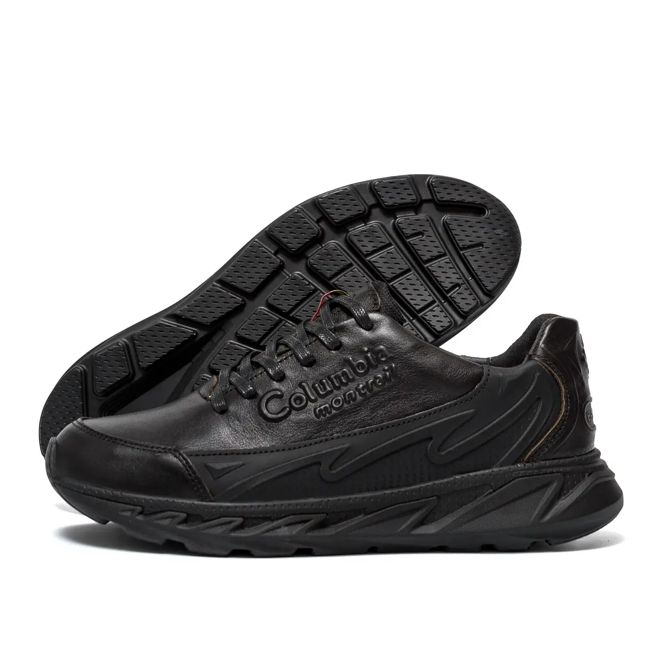 Чоловічі шкіряні кросівки Black